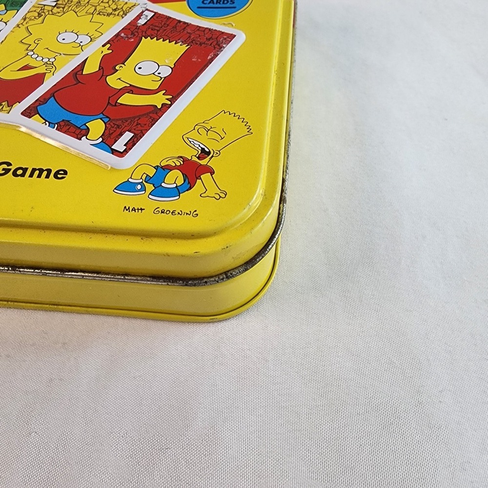Vintage The Simpsons 2001 UNO Card Game Special Edition in Deluxe Collector Tin - Picture 3 of 8